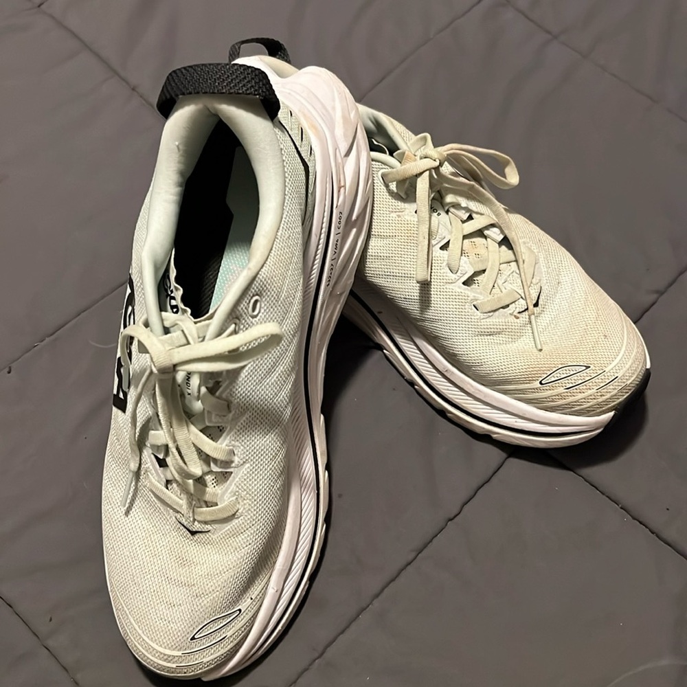 Hoka Bondi X in Blue Glass/Billowing Sail Size 9B